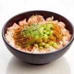 poke bowl saumon epicé