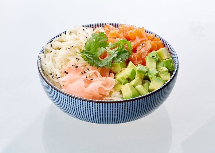 poke bowl saumon