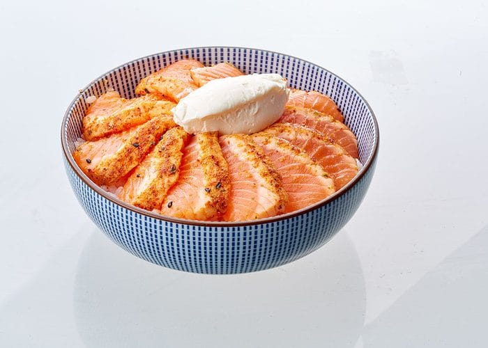 chirashi tataki saumon mi cuit