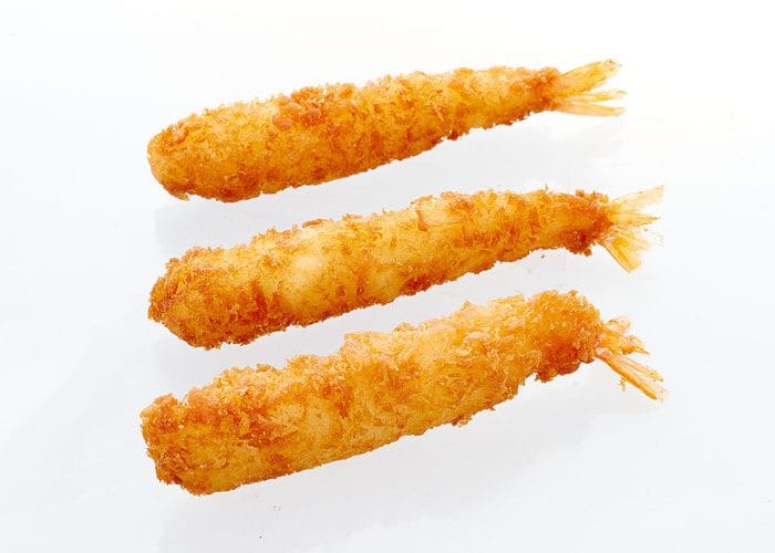 crevettes tempura