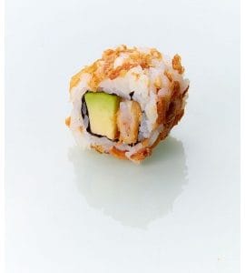 maki crispy crevette tempura avocat sesame