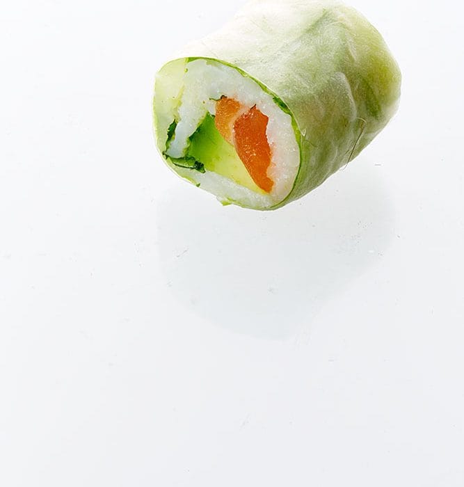 maki green saumon avocat menthe coriandre