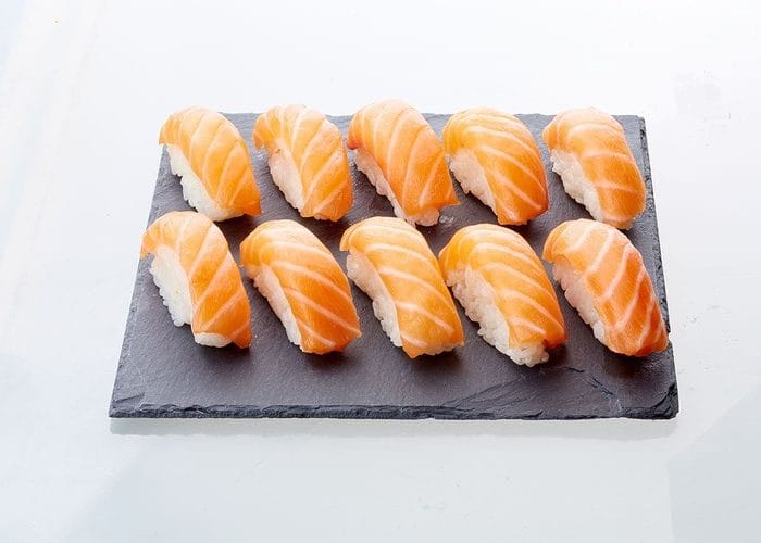 menu sushi saumon 10 pieces