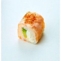 maki saumon braise epice framage avocat