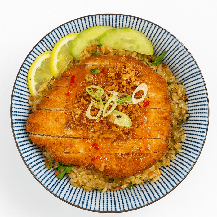 yakimeshi thai riz sauté japonais